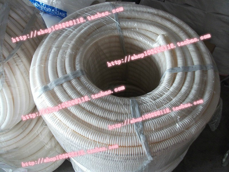United Plastic PVC Flame Retardant Insulated Wire Pipe Electrician Sleeve 16mm Bellows 3 Divided Corrugated Wire Sleeve