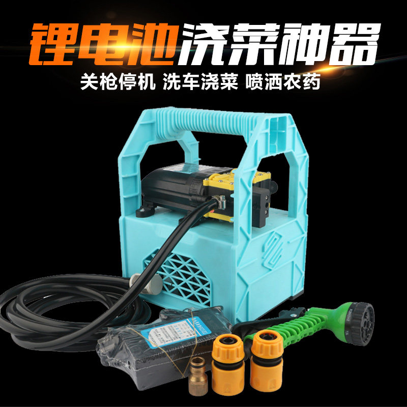 Rechargeable water pump Outdoor vegetable pump Agricultural spray pump Portable pump 12v small pump Self-priming pump