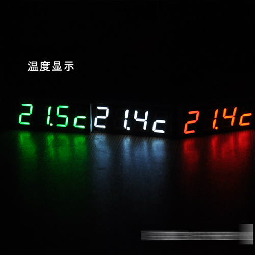 Đồng hồ xe hơi vôn kế nhiệt kế xe sửa đổi phụ tùng xe điện tử đồng hồ led đồng hồ xe cung cấp - Ô tô nội thất Accesseries đồ trang trí ô tô