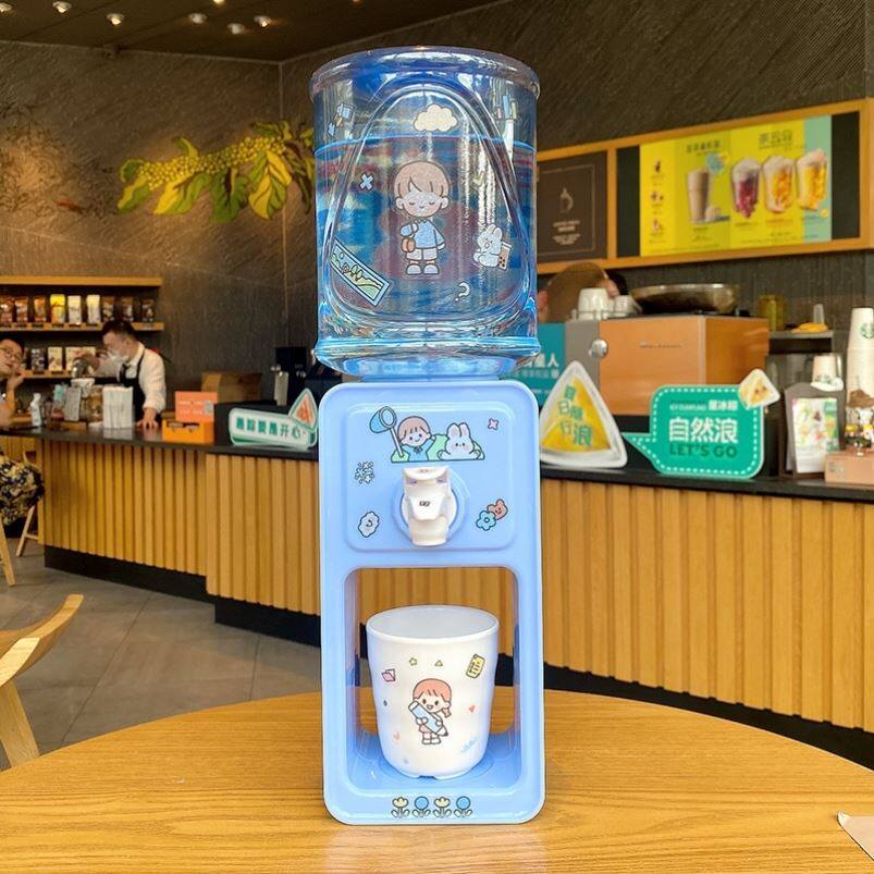 Mini water dispenser children's toy can discharge water cute fun toy large size let the baby fall in love with drinking water artifact