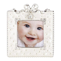 Kishima Crystal European Bow Square Photo Frame Record Baby Growing Exquisite Interior Photo Frame