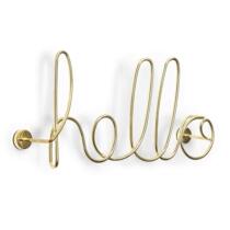 American Umbra metal line decoration needs to say hello to yourself every day creative life wall decoration