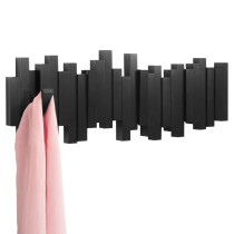 American Umbra creative irregular rectangular wall hook adhesive hook modern bathroom towel bar hanger