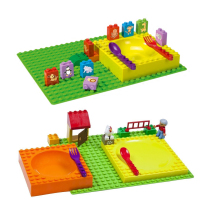 Clearance 5 fold made in Spanish placematix Lego toys for young children fun creative tableware