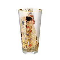 May a gift) Goebel retro imported literary large glass art world famous painting kiss oil painting Vase