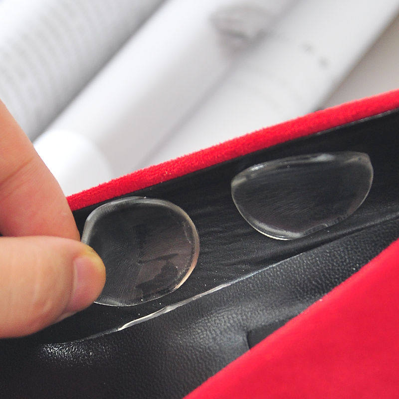 Silicone heel heel heel heel heel heel heel posts Anti-grinding feet casually pasted anti-mill silicone gel