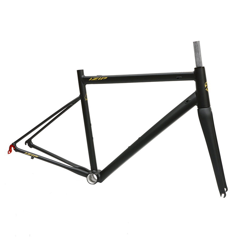 iZiP Aipu aluminum alloy road bike frame 700C internal wiring flat welding C rim brake quick release frame ultra light 1167g