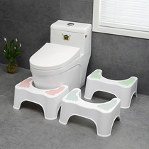 Toilet stool cushion footrest stool squatting pan stool Stool Squatting pit deity Trampled Feet Children Toilet Pull Shit Foot Stool