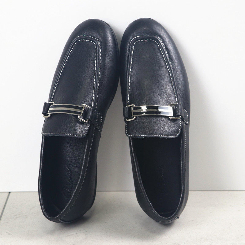 Day Series Small Leather Shoes Men's Bean Shoes Shoes Style Lefu Shoes Bull Leather Day Ensemble Casual Men's Shoes men's shoes Men's shoes Men's shoes