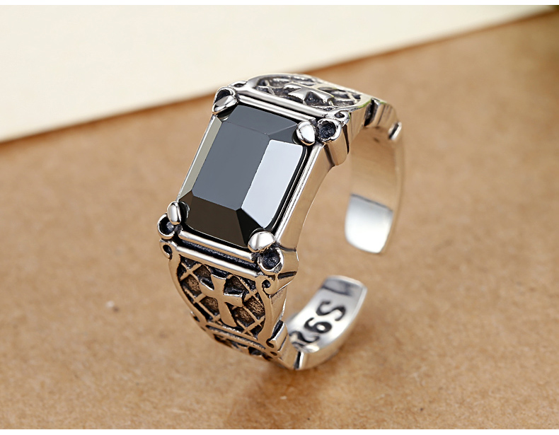 Bague homme en Argenterie - Ref 3087057 Image 13