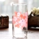 Starbucks cup chính hãng 2018 màu hồng anh đào chai nước thủy tinh bóng nước rơm đánh dấu cốc đi kèm bình giữ nhiệt 500ml