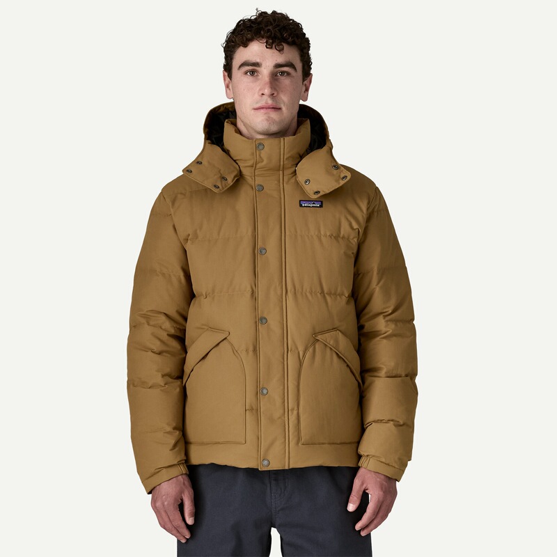 Discounted Japanese Patagonia Men's Hooded down Jacket Outdoor Windproof Warm Coat Discounted Japanese Patagonia Men's Hooded down Jacket Outdoor Windproof Warm Coat
