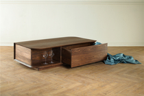 Yike Dadu Coffee Table Black Walnut Cherry White Oak All Solid Wood Wax Oil Nordic Japanese Italian Original