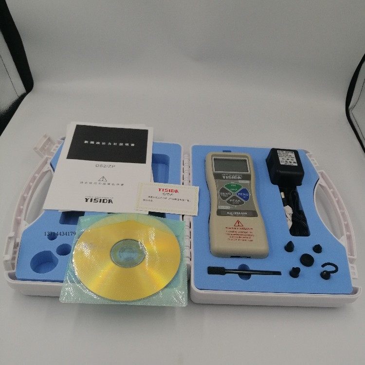 Factory stock Hong Kong YISIDA digital display push-pull force gauge DS2-500N detector