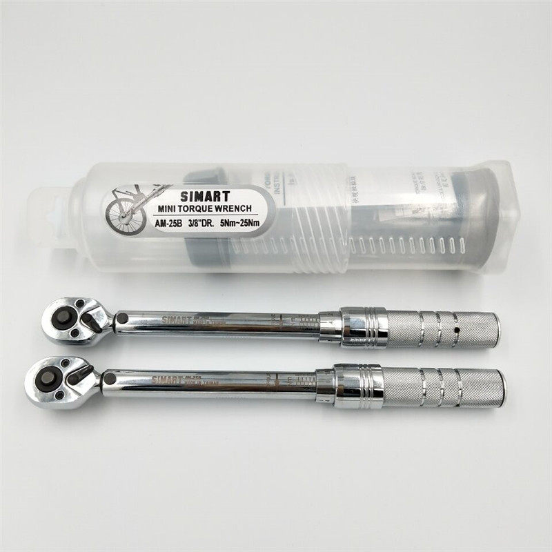 Imported Taiwan SIMART ratchet head preset scale precision torque wrench AM-6 inch