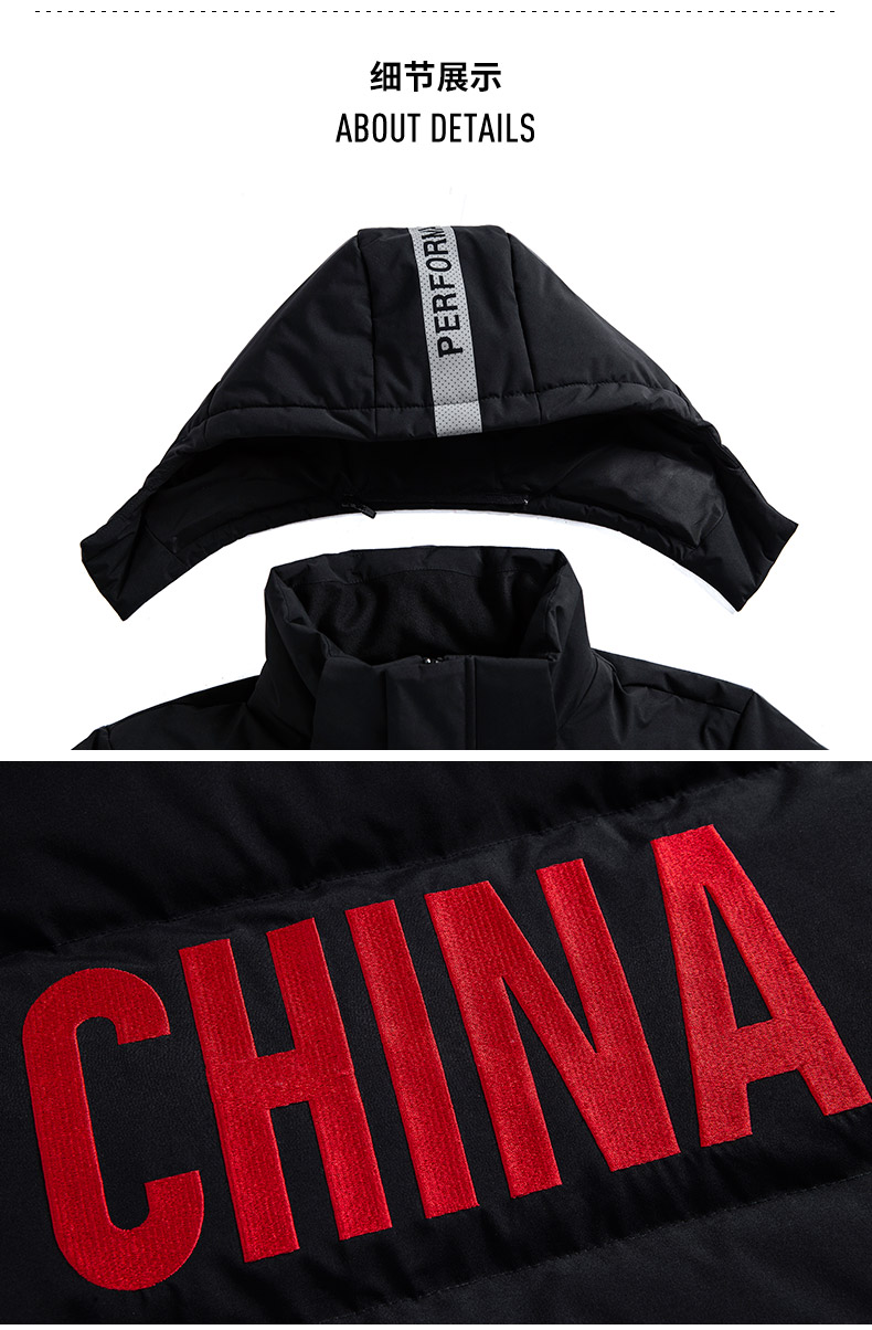 Anta down jacket nam áo khoác dài 2019 áo gió mới ấm áp áo gió dày lên áo thể thao áo phao lông vũ nam
