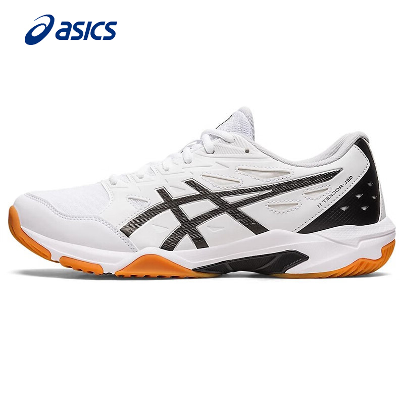 Asics Badminton Shoes 2026 Summer New Model Gel-Rocket 11 Volleyball Shoes Breathable Sports Shoes
