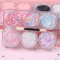 Face Sticker 61 Childrens Day Makeup Sequin to Stage makeup Shiny Eye Makeup Stars Pink Pink Eye
