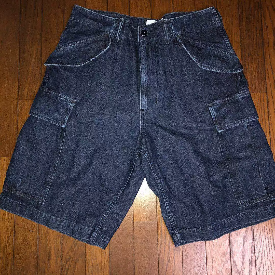 [WTAPS CARGO SHORTS/SHORTS.COTTON.DENIM 18SS]