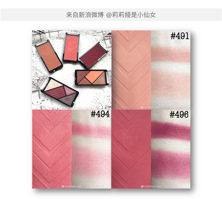 Hoa Kỳ L.A.La Girl Los Angeles girl lagirl monochrom blush tấm màu mận sửa chữa công suất bột 480 bóng - Blush / Cochineal má hồng kem 3ce