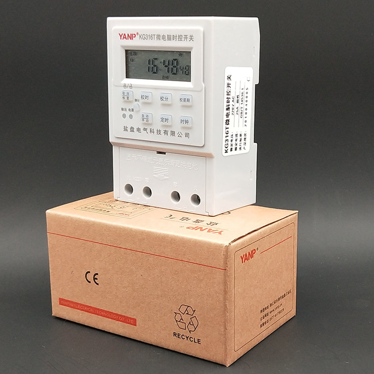 Salt pan KG316T time control switch timer 220V Advertising light box LED luminous character time controller