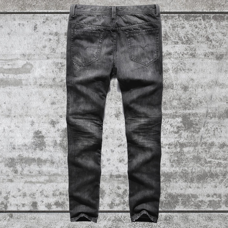 Jeans pour adolescent pieds Slim pour Quatre saisons - Ref 1483344 Image 69