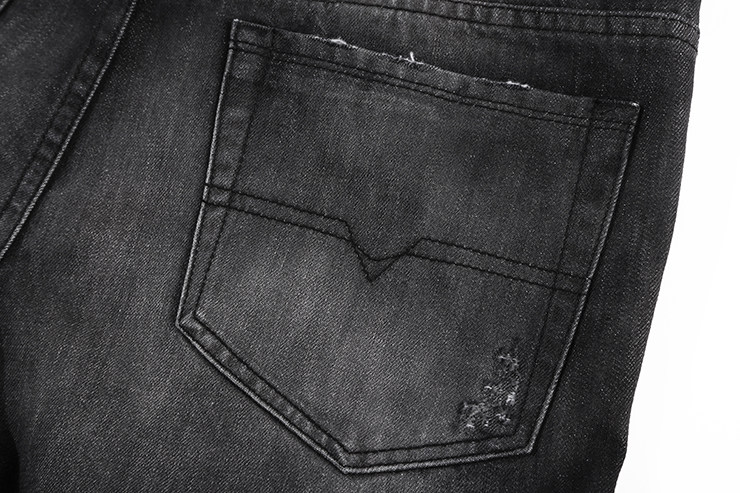 Jeans pour adolescent pieds Slim pour Quatre saisons - Ref 1483344 Image 81