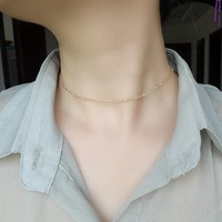 Золотой шампанский цвет 30+5 см. Цепочка расширения