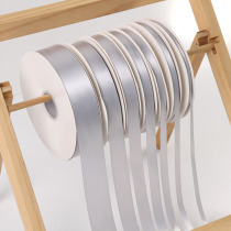 1-4cm Silver Ribbon Ribbon Rose Handmade diy Fine Ribbon Wedding Gift Packaging Ribbon Ribbon Hair Accessories