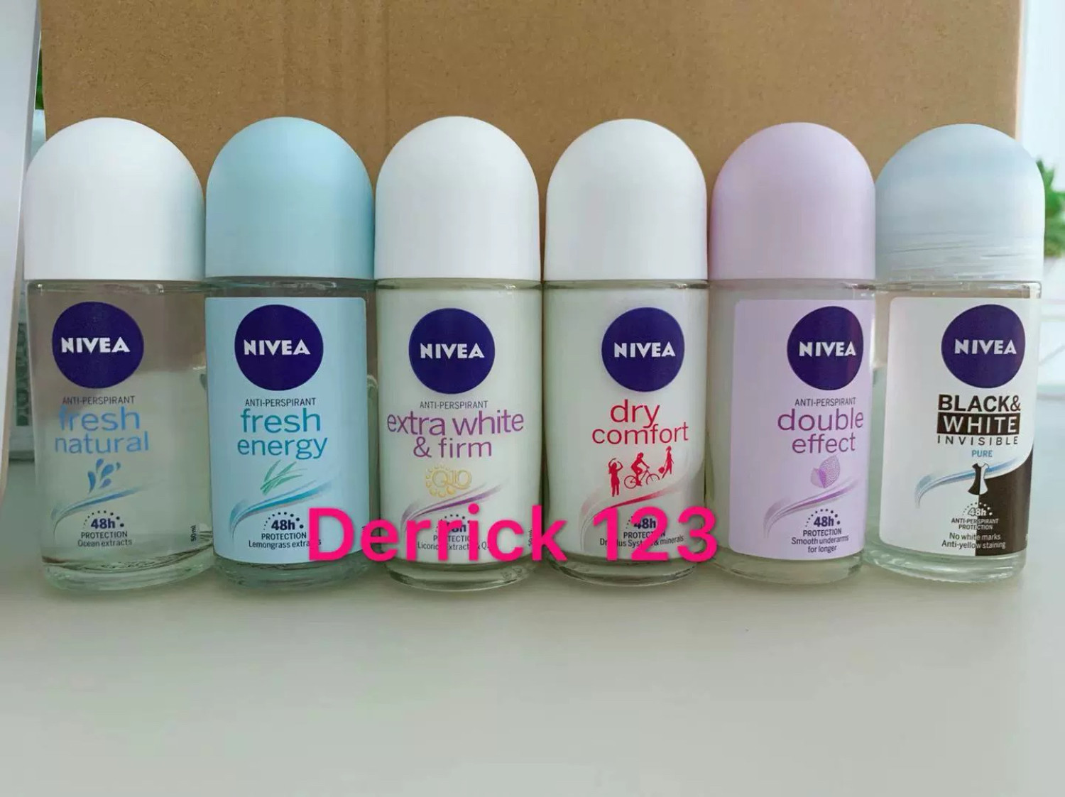 Nivea Roll-On Deodorant: 48h Antiperspirant Liquid - Taobao product photo 7