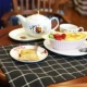 Hiện đại tối giản kẻ sọc placemats sinh viên vải placemat nhà cách nhiệt pad vải bảng mat thực phẩm ảnh con lắc vải