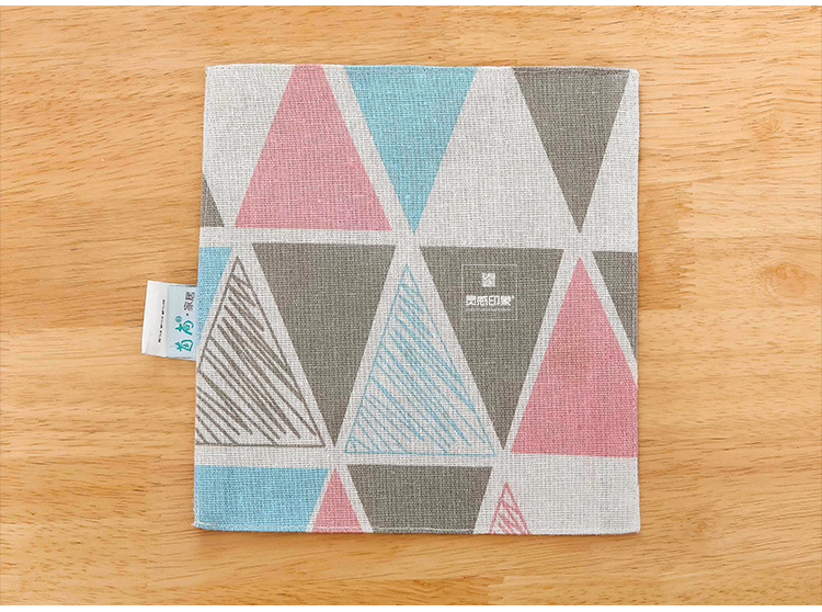 Placemat cotton linen nghệ thuật cách nhiệt thực phẩm phương tây chống bỏng coaster bảng mat nhà vuông tách trà mat bảng vải ảnh