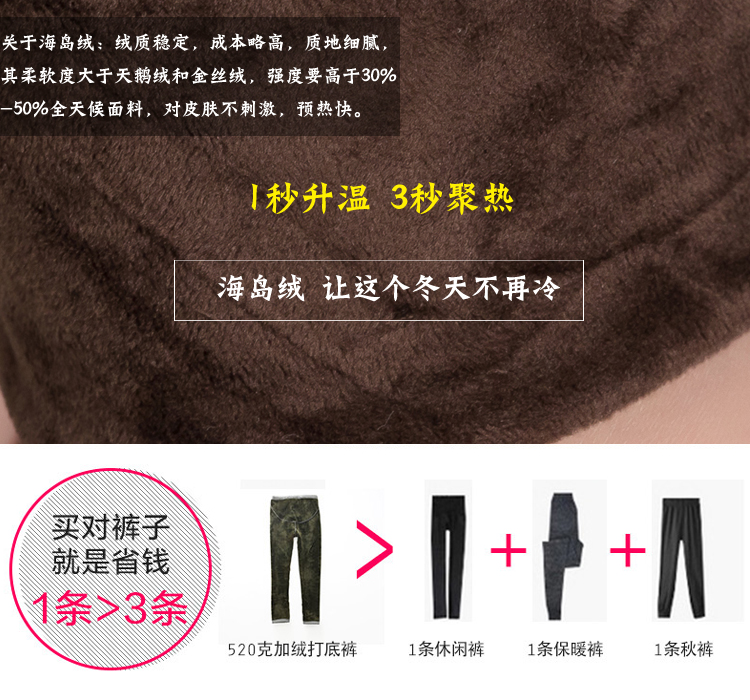 Quần legging nữ XL cho mùa thu đông 2018 mới cộng với nhung dày lên bụng nâng quần cotton mặc quần mùa đông quần legging bầu