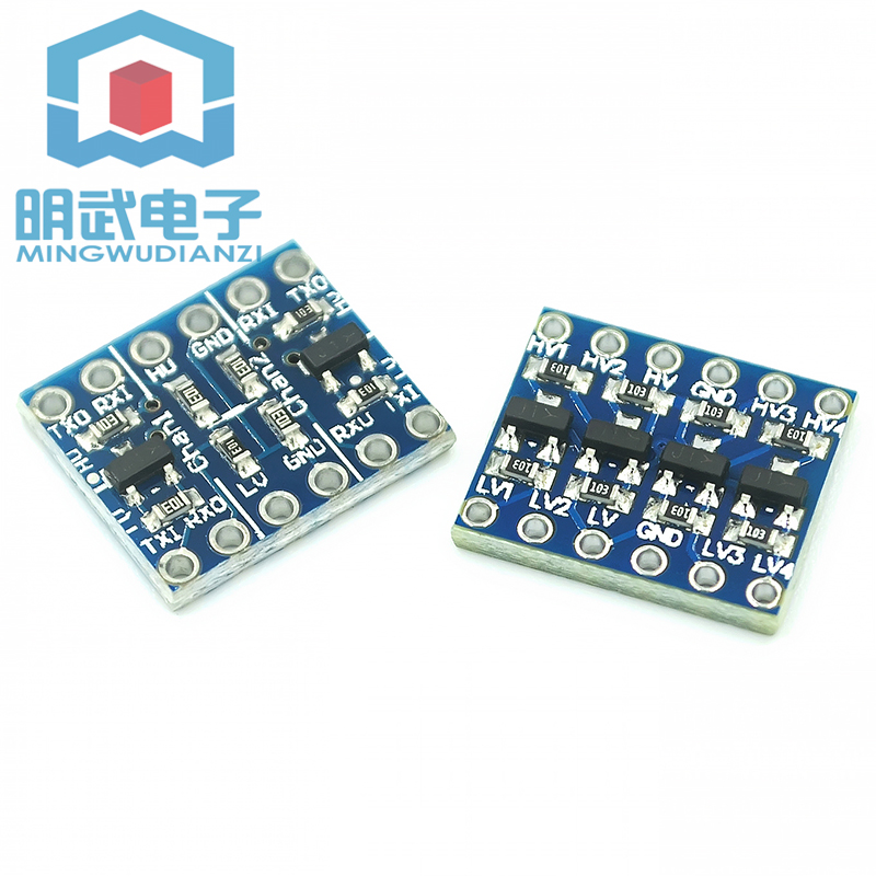 IIC I2C level conversion module 5-3v system compatible with 2-way 4-way sensor module
