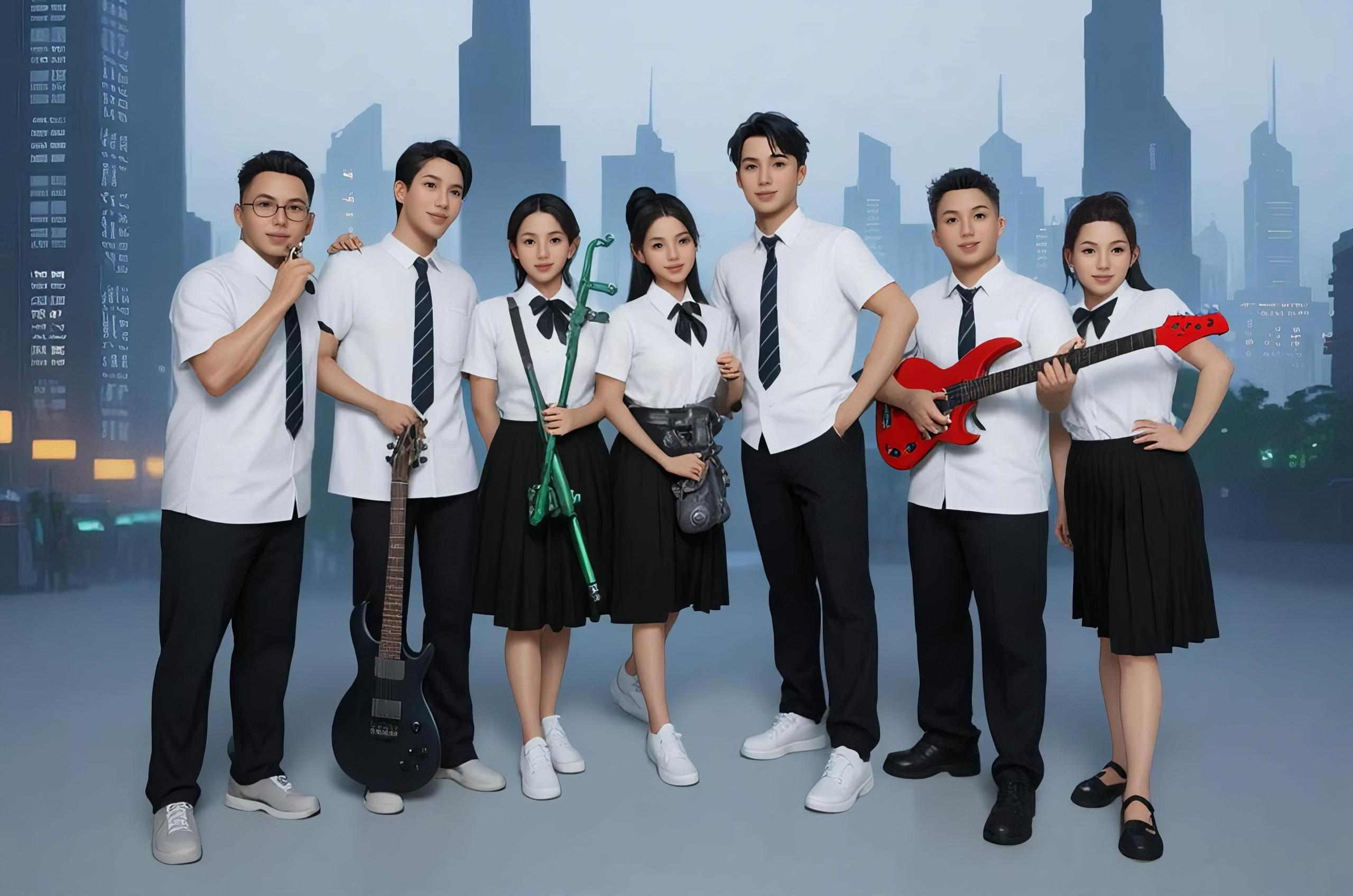 梦之都学院风校服