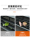 专用于零跑C10/16汽车防虫网前中网进气风口格栅外饰改装配件用品