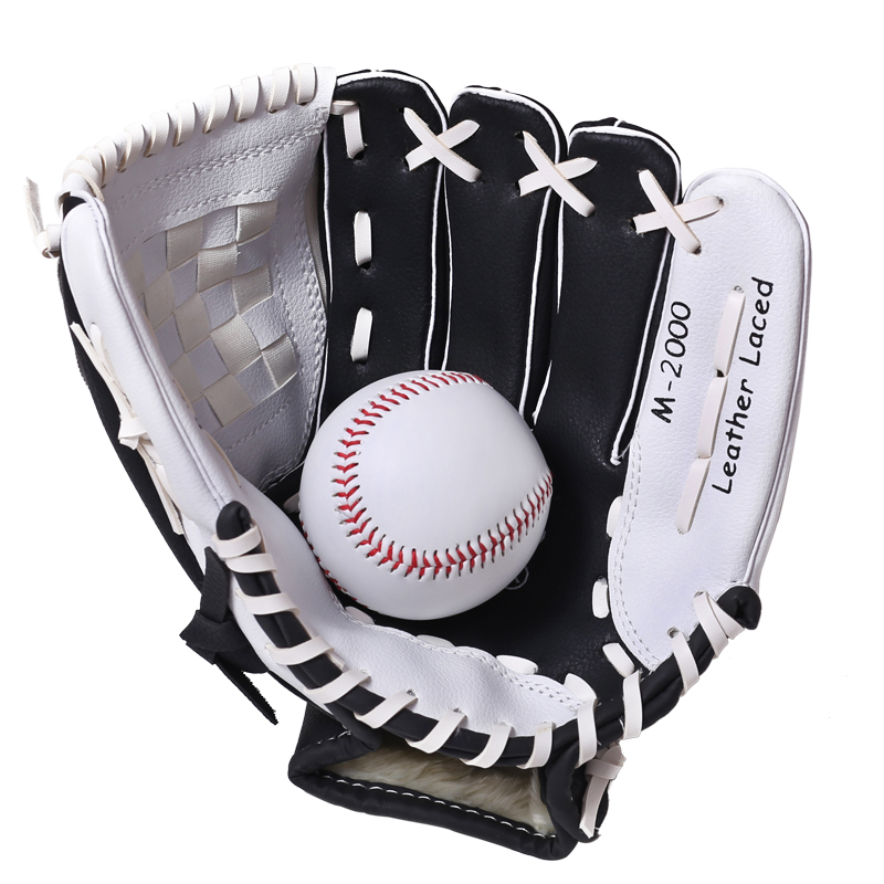 Baseball Softball Gloves Pitching Game Inside and Outside Field Children Teenagers Adult Training Pitcher Outfield