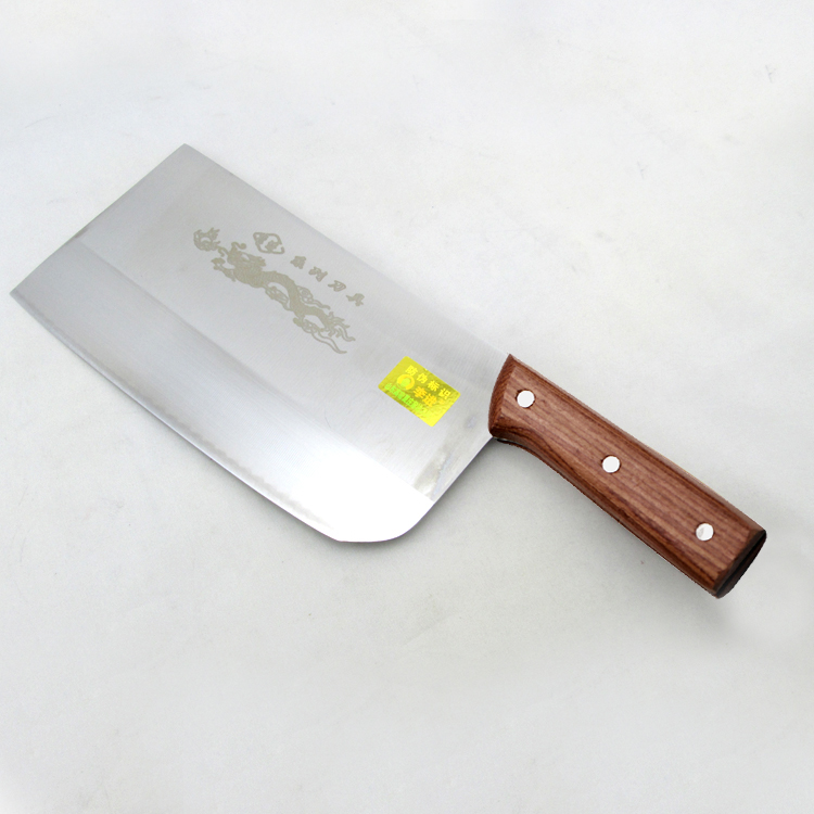 High-density kitchen knife Li Jin chef's special knife rounded corner 1# kitchen knife 5 chrome steel slicing wire meat cutting knife