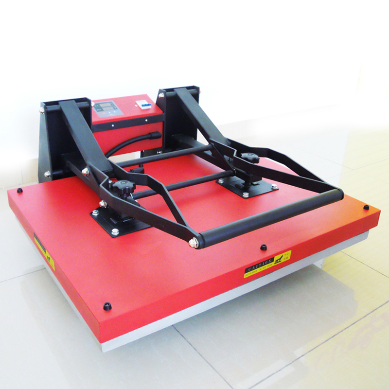 High pressure heat press machine flat heat transfer machine equipment hot stamping high temperature resistant printing machine clothes ironing drill press ironing machine