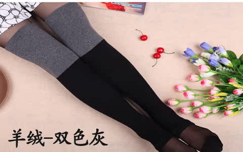 Mùa thu và mùa đông mới dày dày vớ dài ấm áp qua đầu gối nữ dài vớ cổ cao