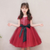 Trẻ em ăn mặc công chúa váy piano trang phục cô gái chủ nhà trình diễn mô hình sàn catwalk buổi tối mùa hè bộ vest bé trai hàng độc Váy trẻ em