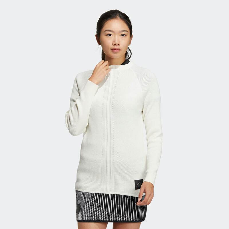 Adidas/Adidas Genuine Women's Golf Sports Casual Pullover Knit Top Hg1677 Adidas/Adidas Genuine Women's Golf Sports Casual Pullover Knit Top Hg1677