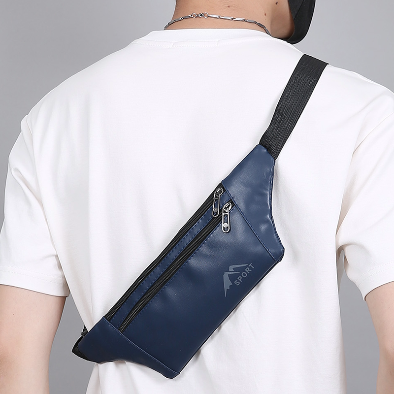 Thin, breathable and multi-functional crossbody running mobile phone waist bag