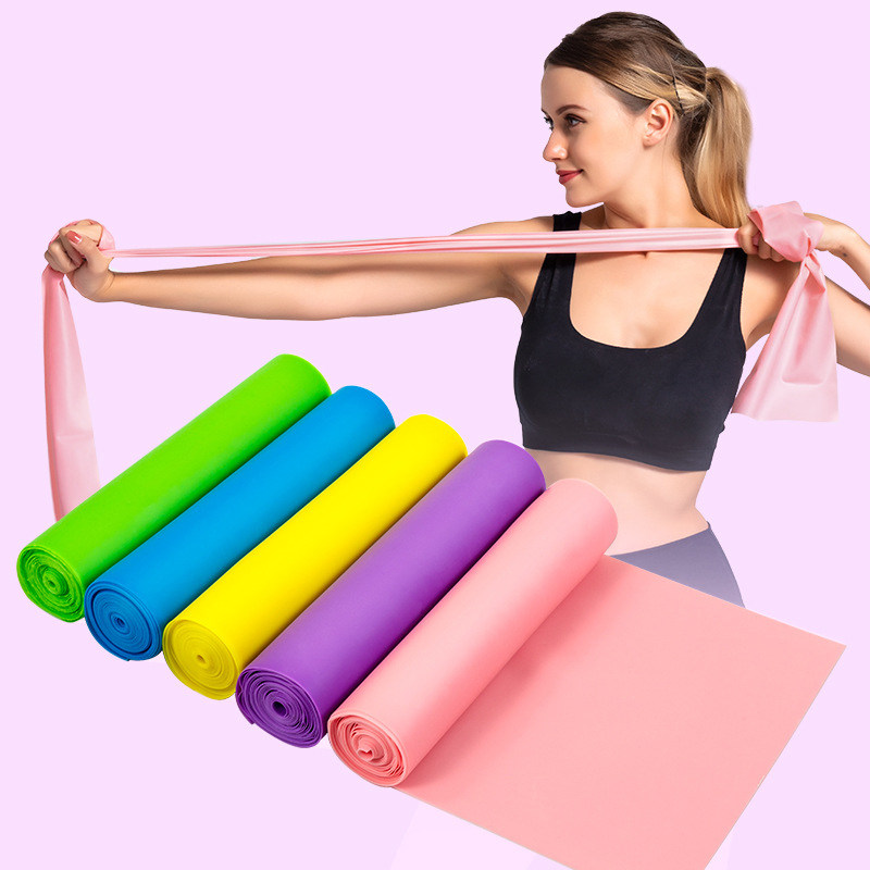 Yoga elastic band Fitness Men and women open back teething and hip shoulder stretch with recovery movement slimming pull with resistance band