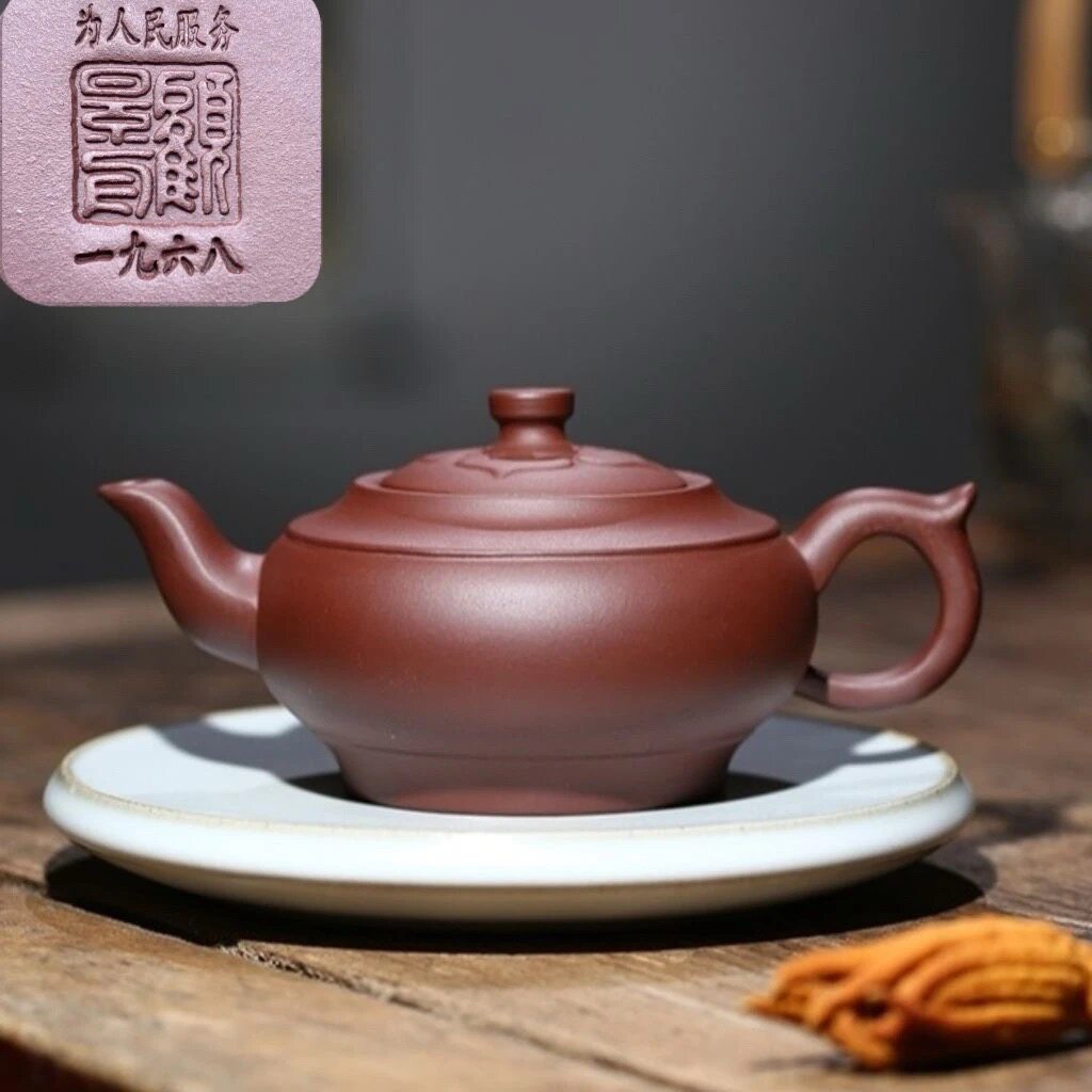 顾景舟紫砂壶1969纯手工西施石瓢茶壶宜兴紫砂茶具库存特惠-Taobao-Tmall