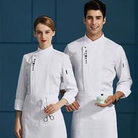 Белый фартук для гурманов