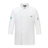 Демисезонный лонгслив для работы, хлопковый пуховик, увеличенная толщина, короткий рукав