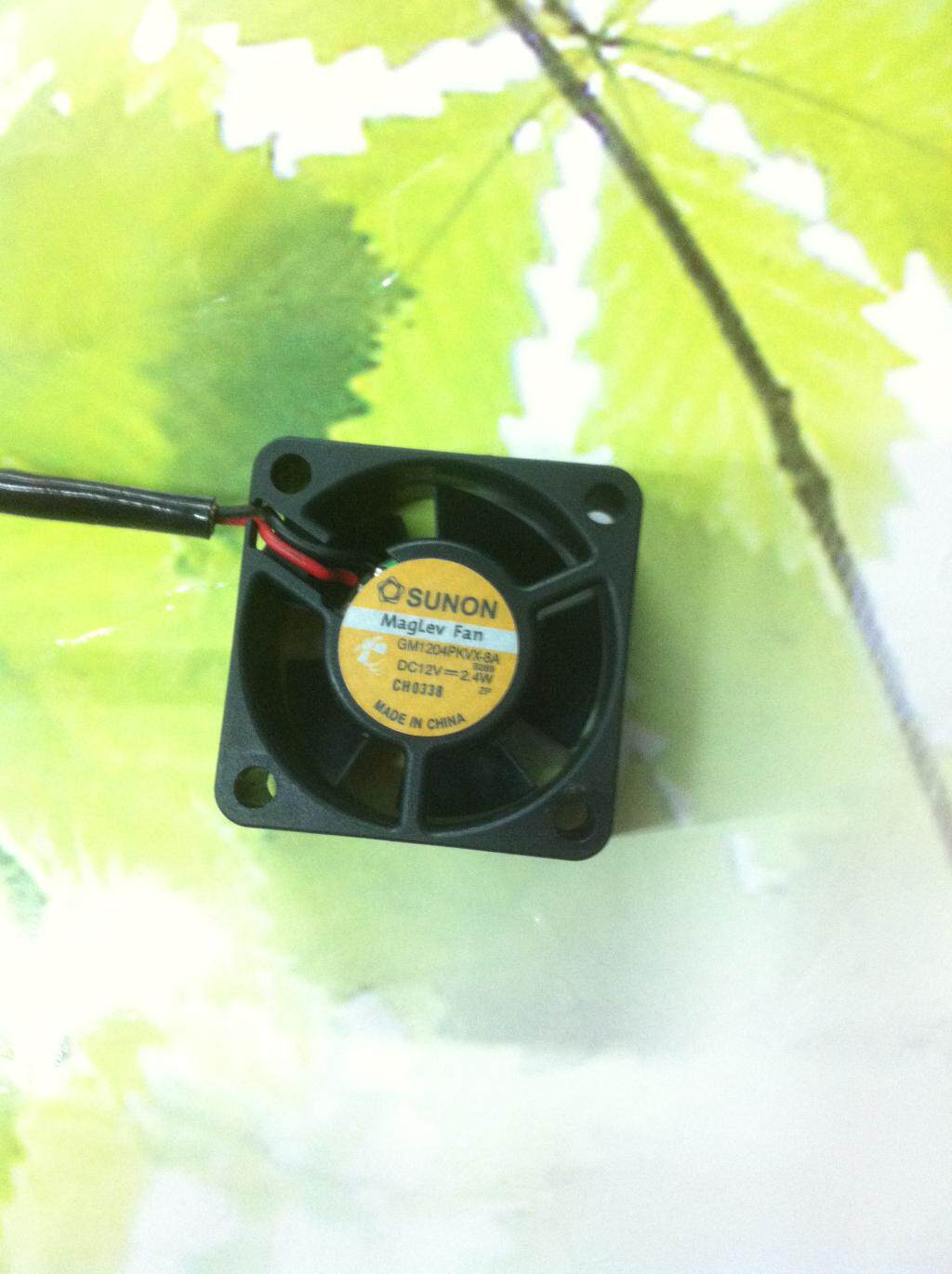 Original SUNON built 4020 DC12V 2 4W nodded bearing GM1204PKVX-8A cooling fan