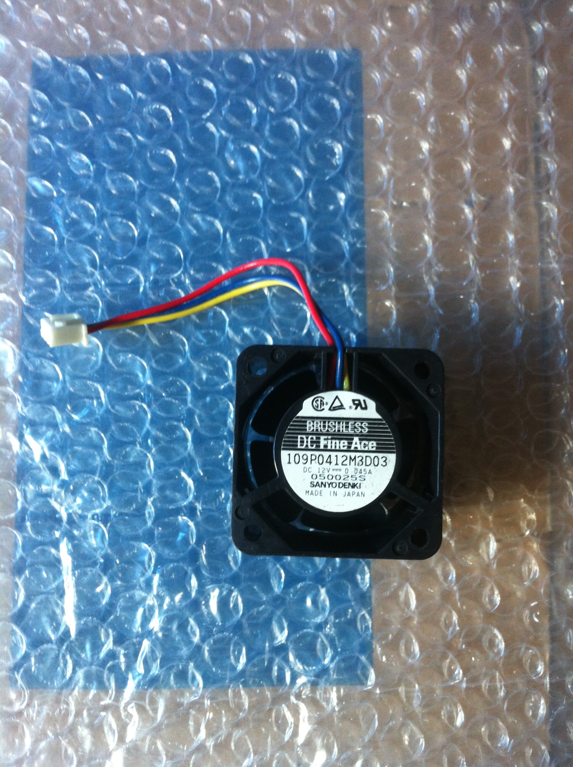 Original dress Japanese SANYO 4028 109P0412M3D03 DC12V0 045A 4CM mute heat dissipation fan