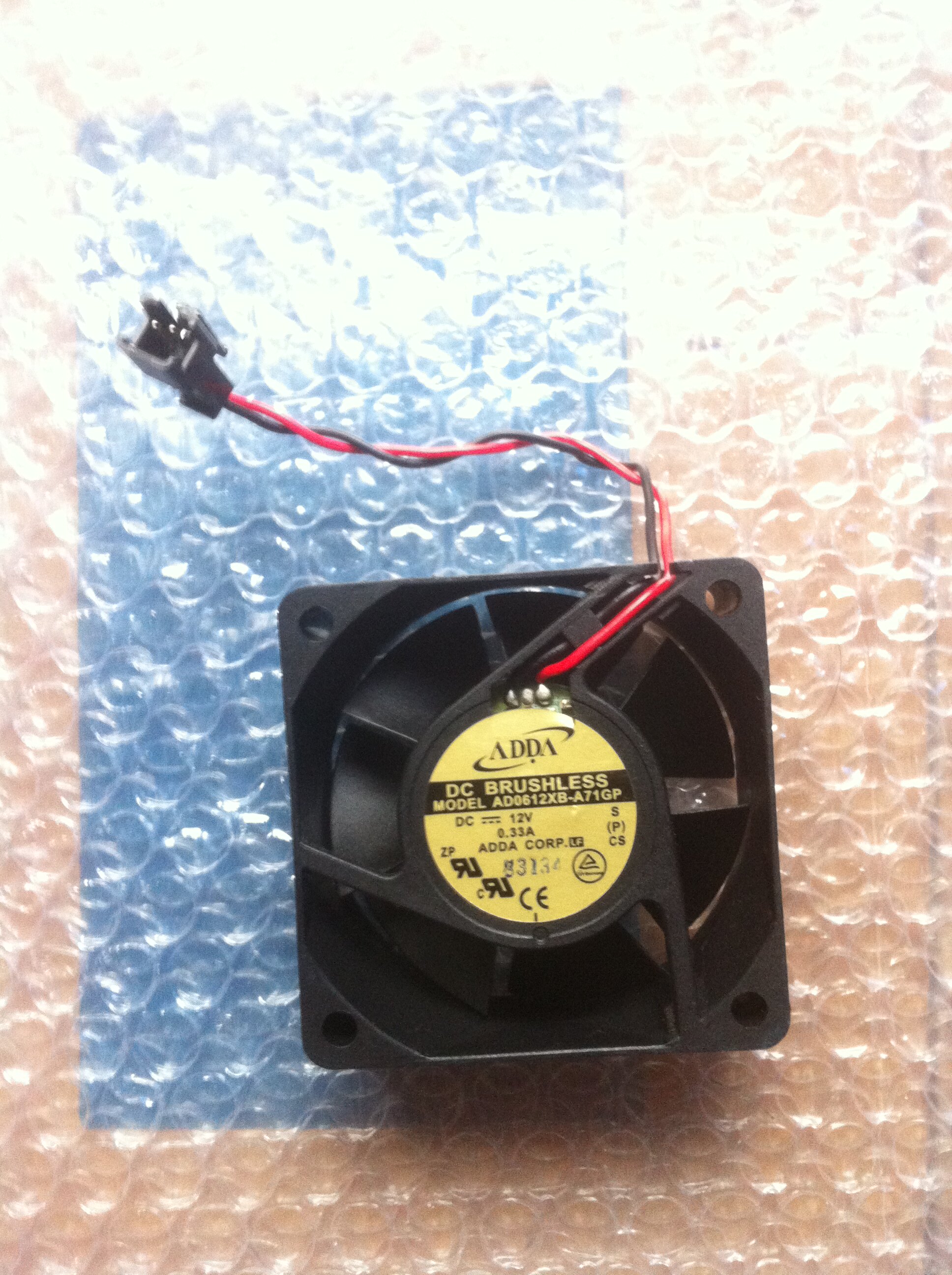 Original Association hi ADDA AD0612XB-A73GP 6025 DC12V 0 33A double ball cooling fan